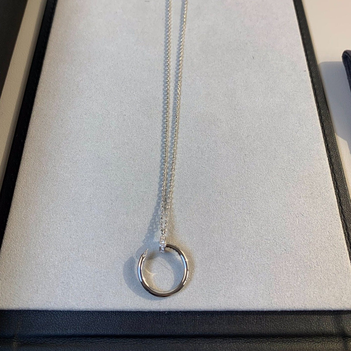 [⭐Haelin Jewelry]JUSTE NECKLACE SILVER