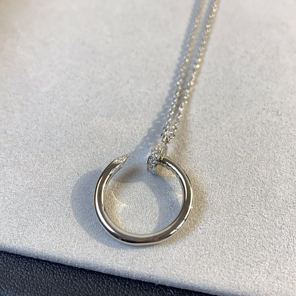 [⭐Haelin Jewelry]JUSTE NECKLACE SILVER