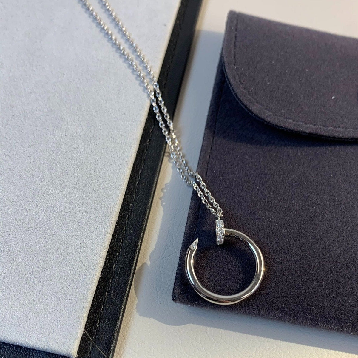 [⭐Haelin Jewelry]JUSTE NECKLACE SILVER