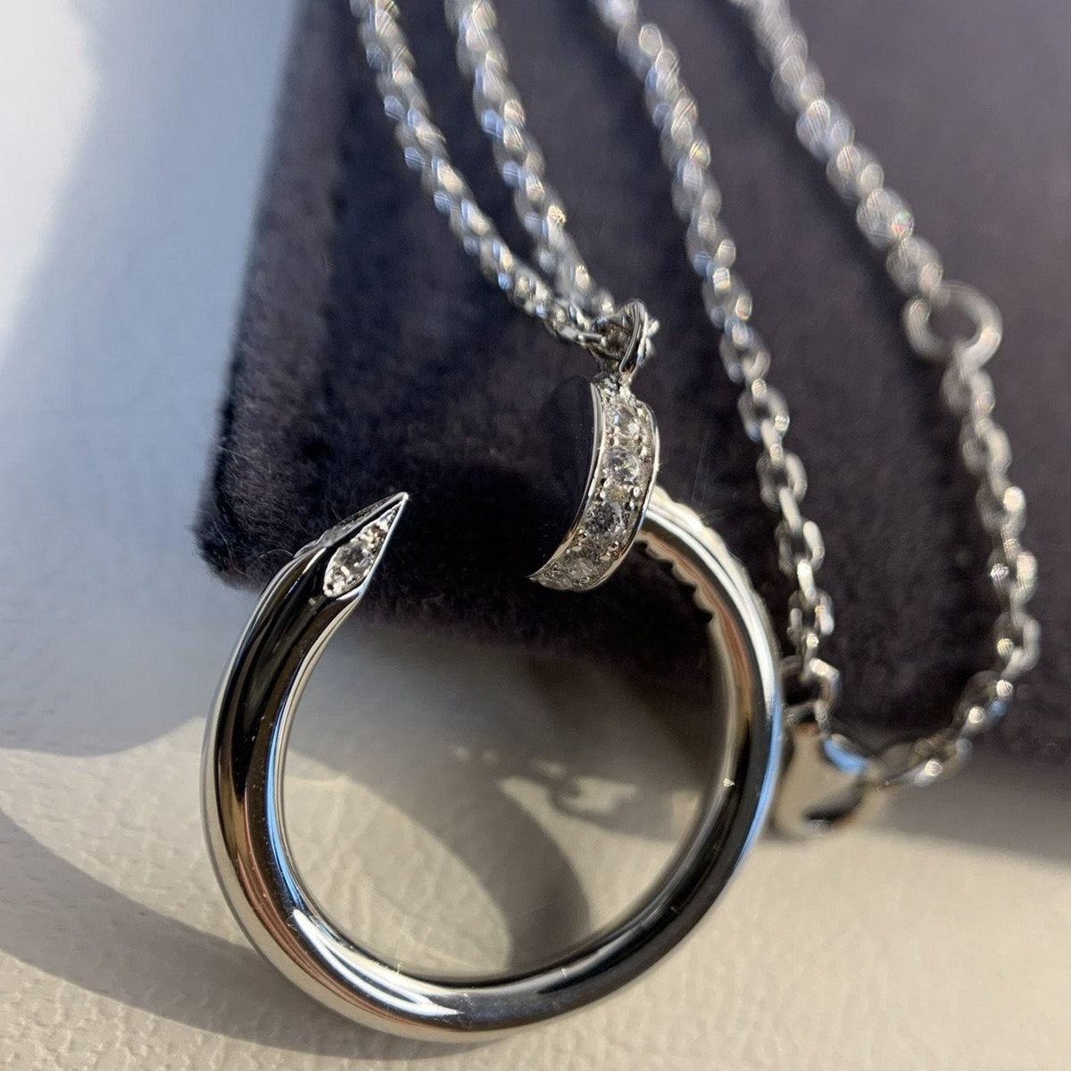[⭐Haelin Jewelry]JUSTE NECKLACE SILVER