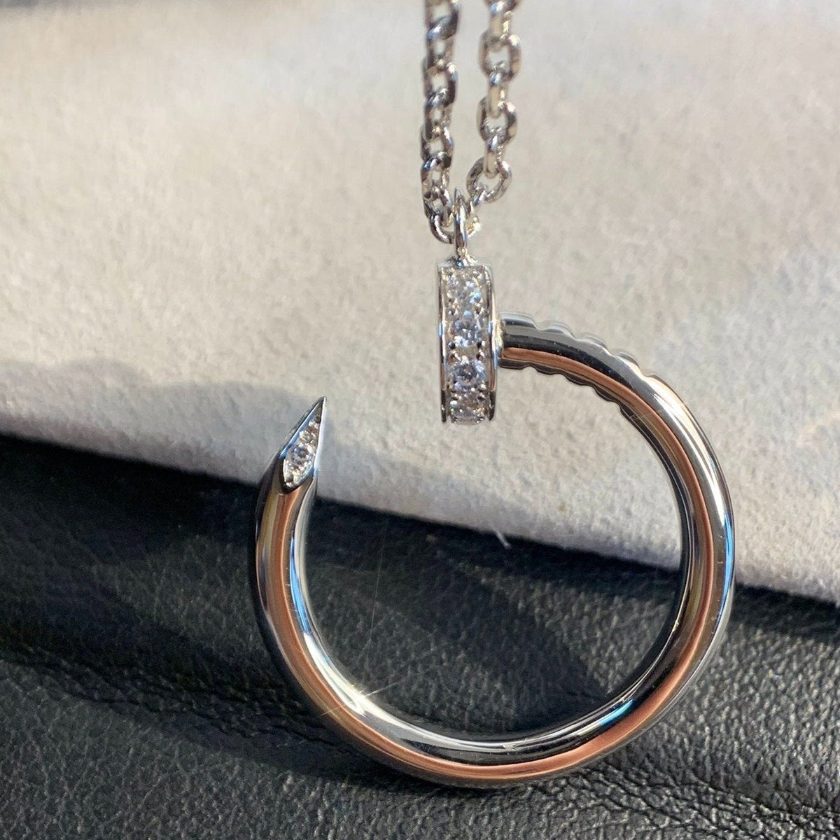 [⭐Haelin Jewelry]JUSTE NECKLACE SILVER