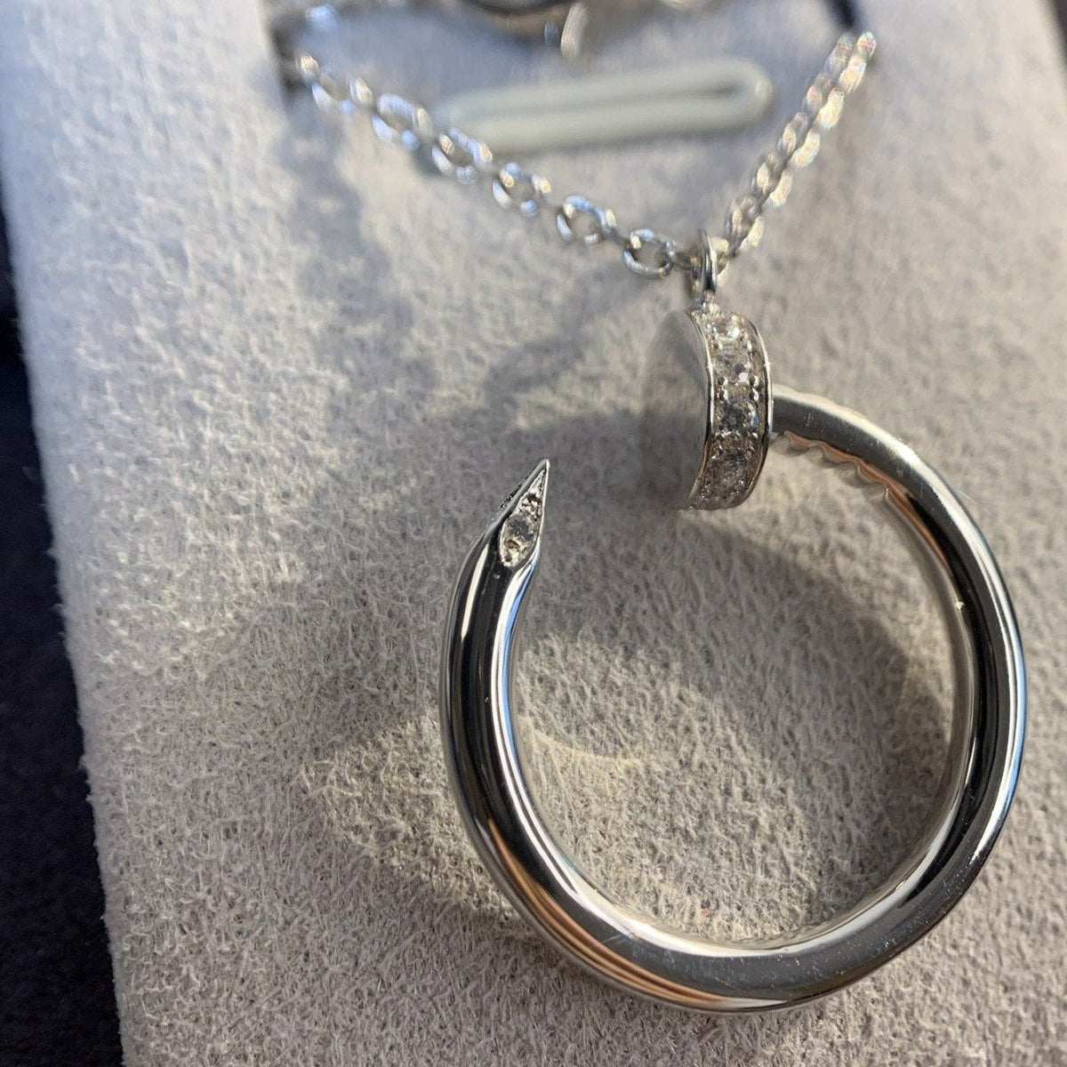 [⭐Haelin Jewelry]JUSTE NECKLACE SILVER
