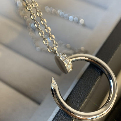 [⭐Haelin Jewelry]JUSTE NECKLACE SILVER