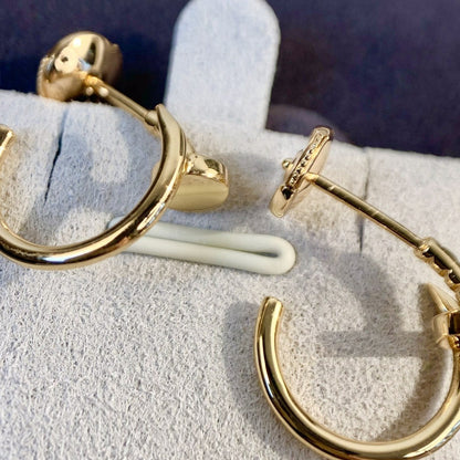 [⭐Haelin Jewelry]JUSTE EARRINGS PINK GOLD
