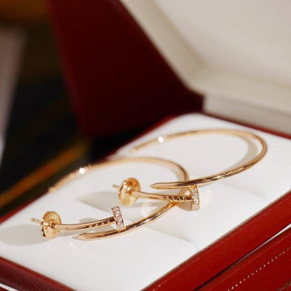 [⭐Haelin Jewelry]JUSTE EARRINGS DIAMONDS 1.8MM