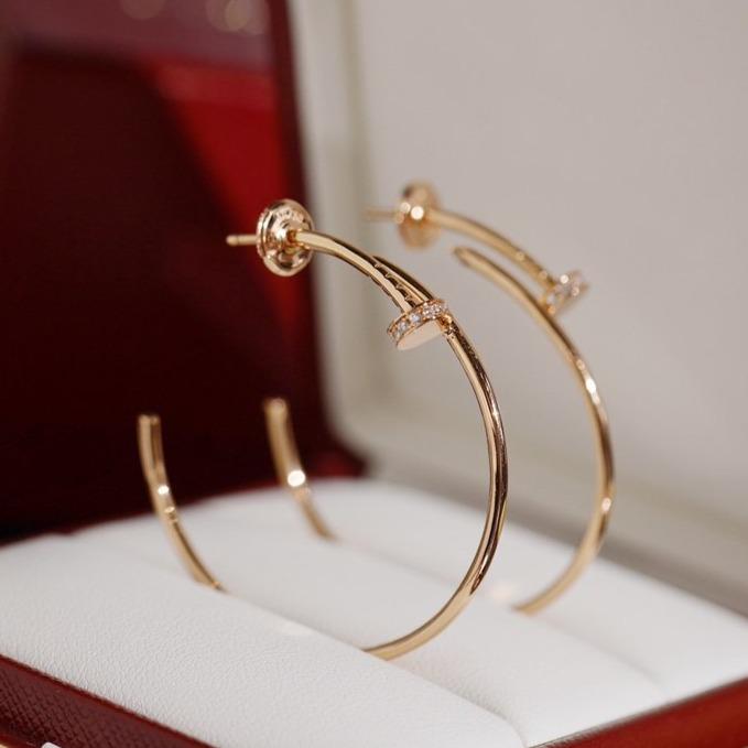 [⭐Haelin Jewelry]JUSTE EARRINGS DIAMONDS 1.8MM