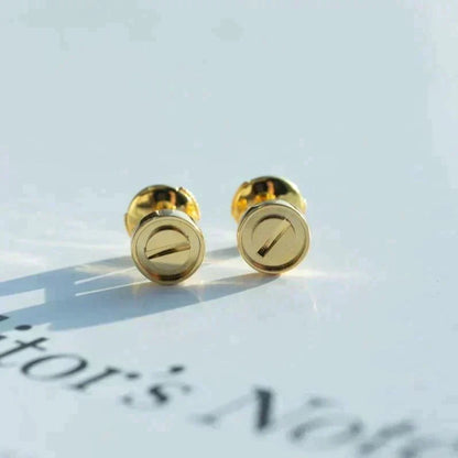 [⭐Haelin Jewelry]LOVE EARRINGS GOLD 10MM