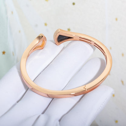 [⭐Haelin Jewelry]DREAM BRACELET OPEN PINK GOLD MOP