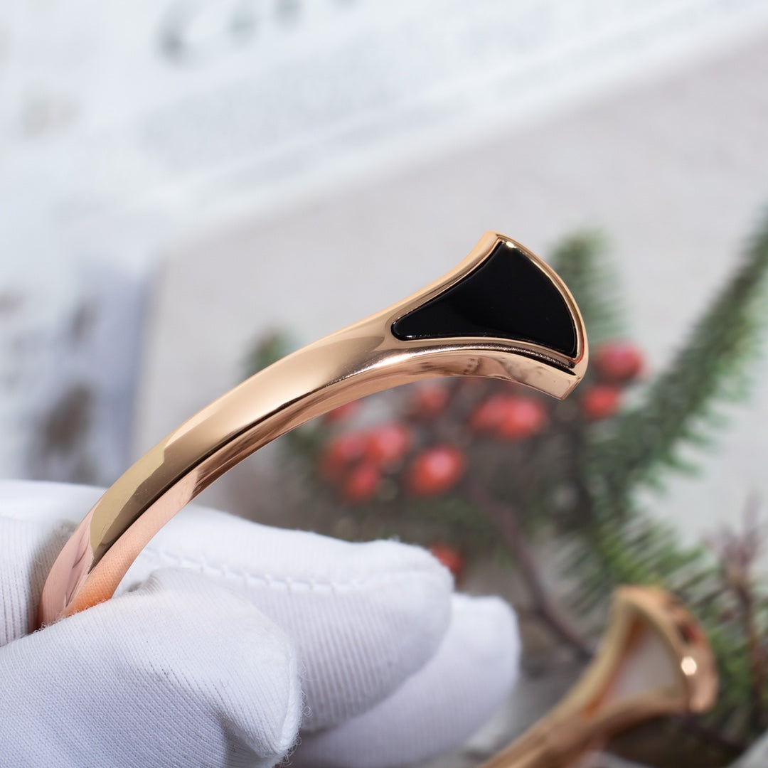 [⭐Haelin Jewelry]DREAM BRACELET OPEN PINK GOLD MOP