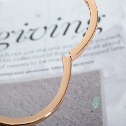 [⭐Haelin Jewelry]DREAM BRACELET OPEN PINK GOLD MOP DIAMOND
