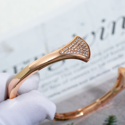 [⭐Haelin Jewelry]DREAM BRACELET OPEN PINK GOLD MOP DIAMOND