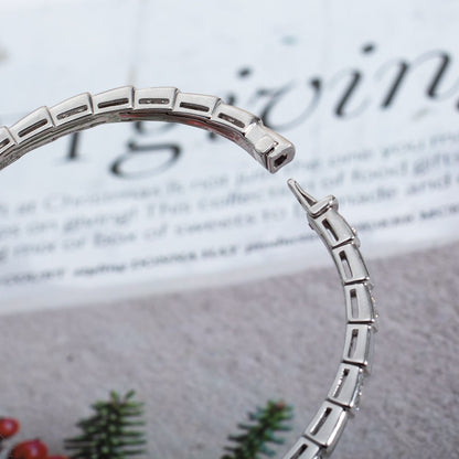 [⭐Haelin Jewelry]SERPENTI BRACELET SILVER DIAMOND