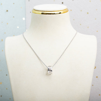 [⭐Haelin Jewelry]PARENTESI NECKLACE SILVER