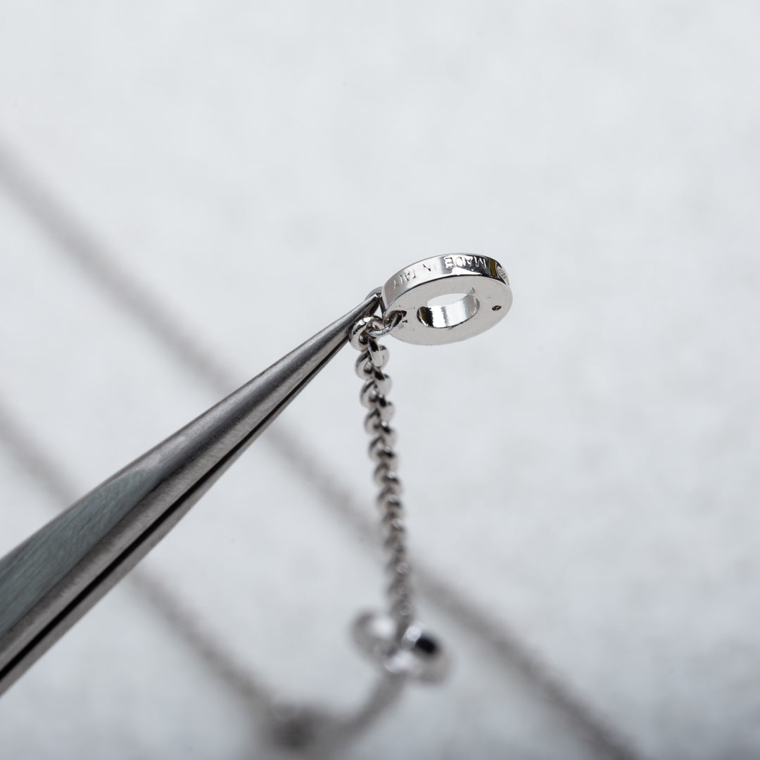 [⭐Haelin Jewelry]PARENTESI NECKLACE SILVER