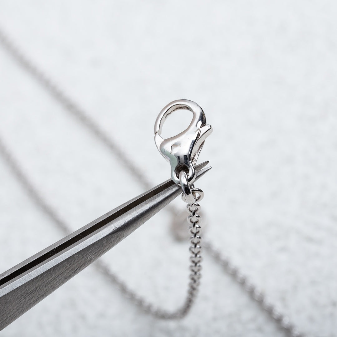[⭐Haelin Jewelry]PARENTESI NECKLACE SILVER