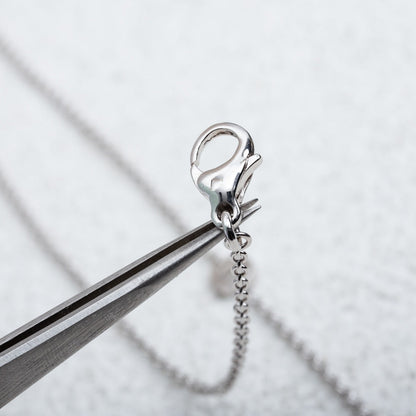 [⭐Haelin Jewelry]PARENTESI NECKLACE SILVER