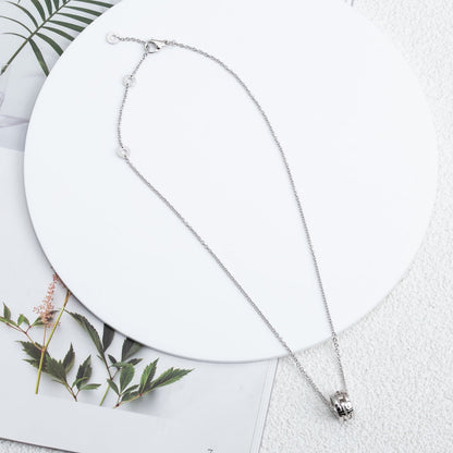 [⭐Haelin Jewelry]PARENTESI NECKLACE SILVER