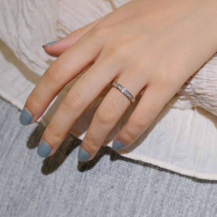 [⭐Haelin Jewelry]LOVE RING 2.65MM DIAMOND