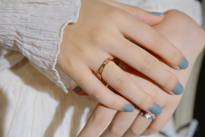 [⭐Haelin Jewelry]LOVE RING 2.65MM DIAMOND