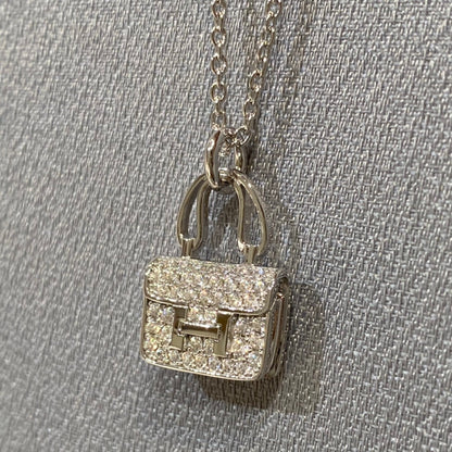 [⭐Haelin Jewelry]CONSTANCE PEDANT DIAMOND NECKLACE