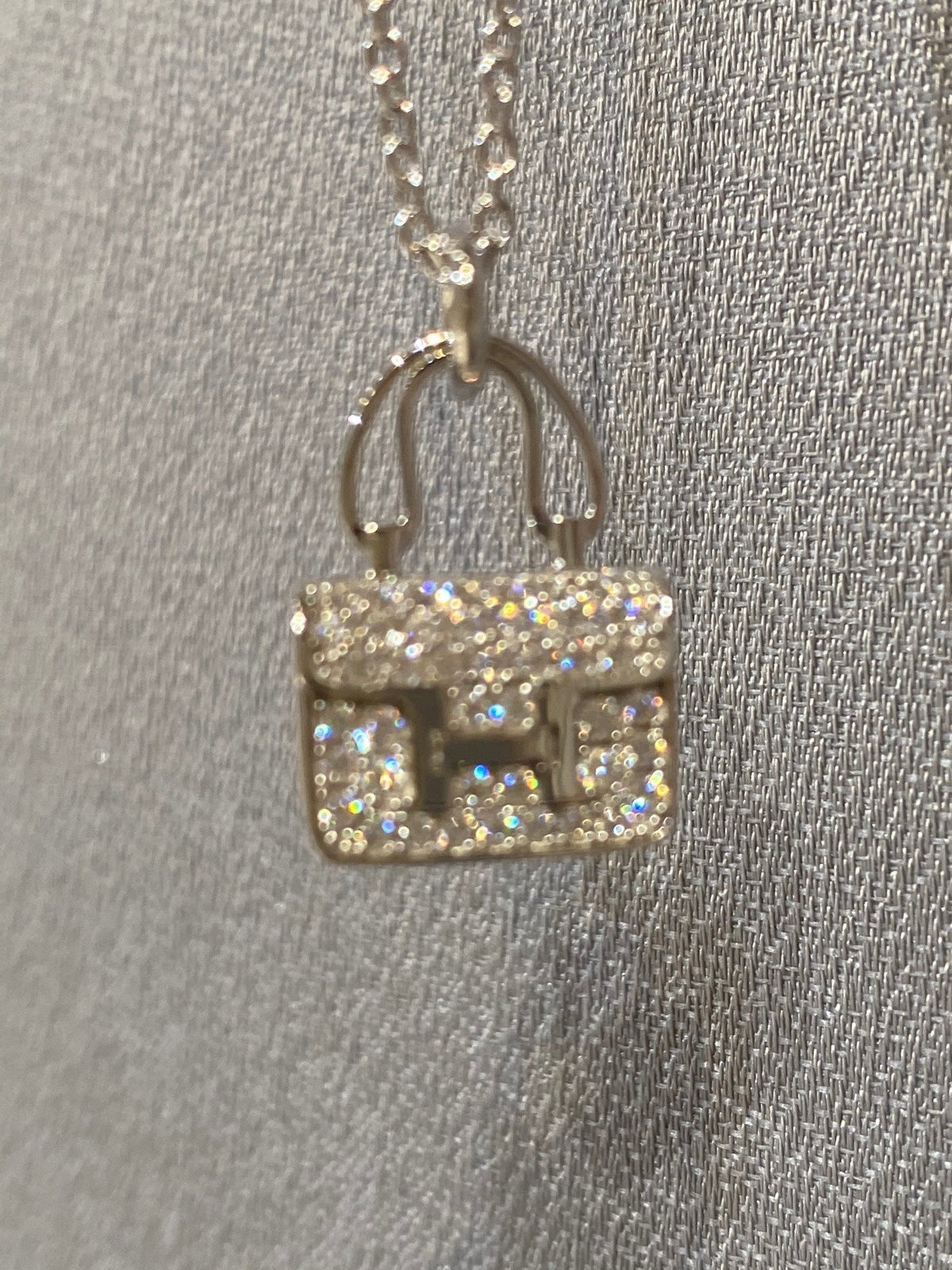 [⭐Haelin Jewelry]CONSTANCE PEDANT DIAMOND NECKLACE