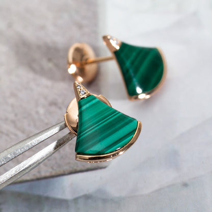 [⭐Haelin Jewelry]DIVAS DREAM EARRINGS PINK GOLD