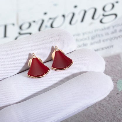 [⭐Haelin Jewelry]DIVAS DREAM EARRINGS PINK GOLD