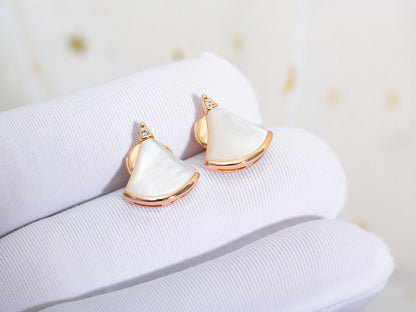 [⭐Haelin Jewelry]DIVAS DREAM EARRINGS PINK GOLD
