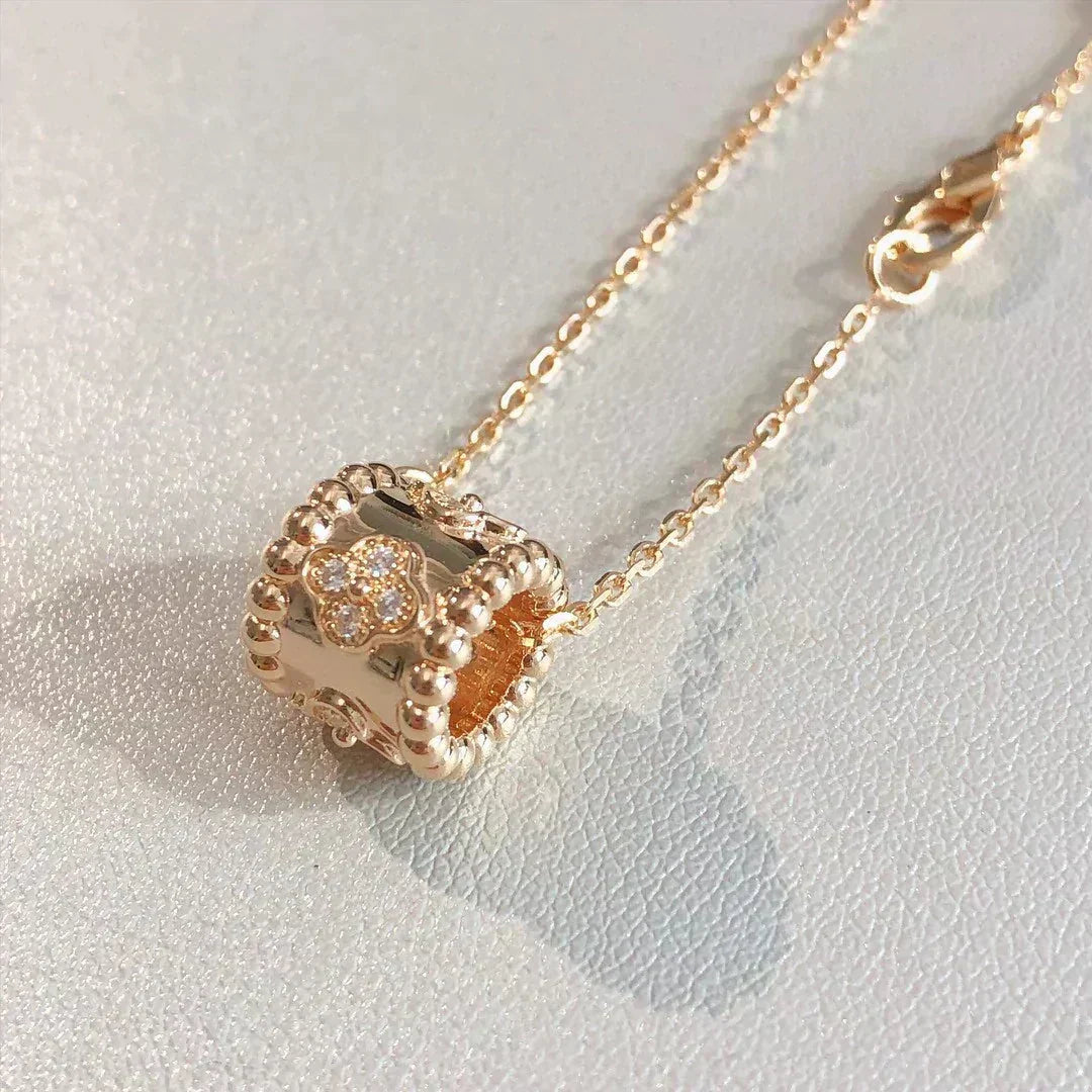 [⭐Haelin Jewelry]PERLEE PEDANT NECKLACE GOLD / ROSE GOLD