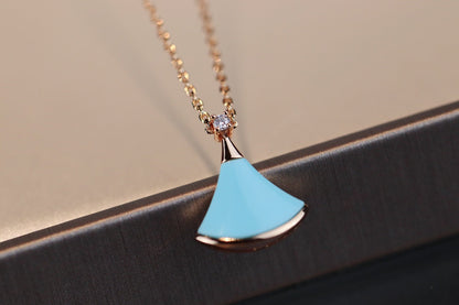 [⭐Haelin Jewelry]DREAM NECKLACE TURQUOISE PINK GOLD