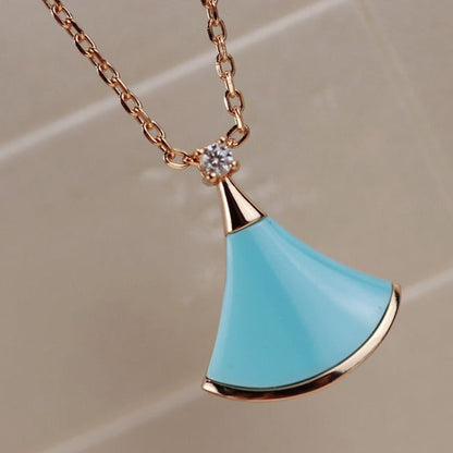 [⭐Haelin Jewelry]DREAM NECKLACE TURQUOISE PINK GOLD