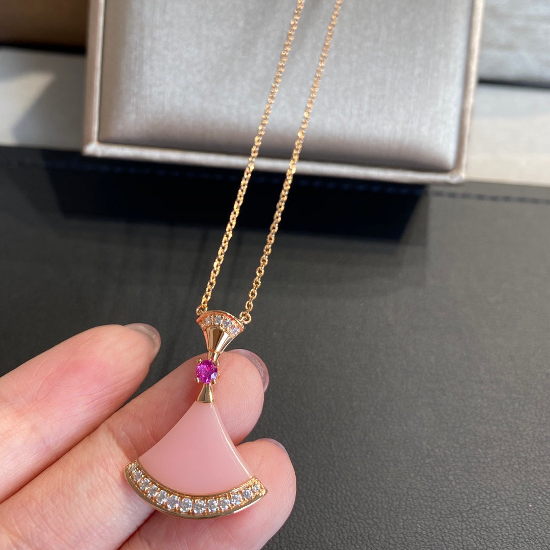 [⭐Haelin Jewelry]DREAM NECKLACE PINK OPAL