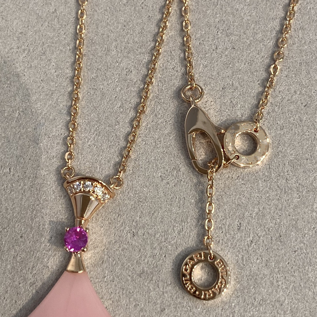 [⭐Haelin Jewelry]DREAM NECKLACE PINK OPAL