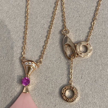 [⭐Haelin Jewelry]DREAM NECKLACE PINK OPAL