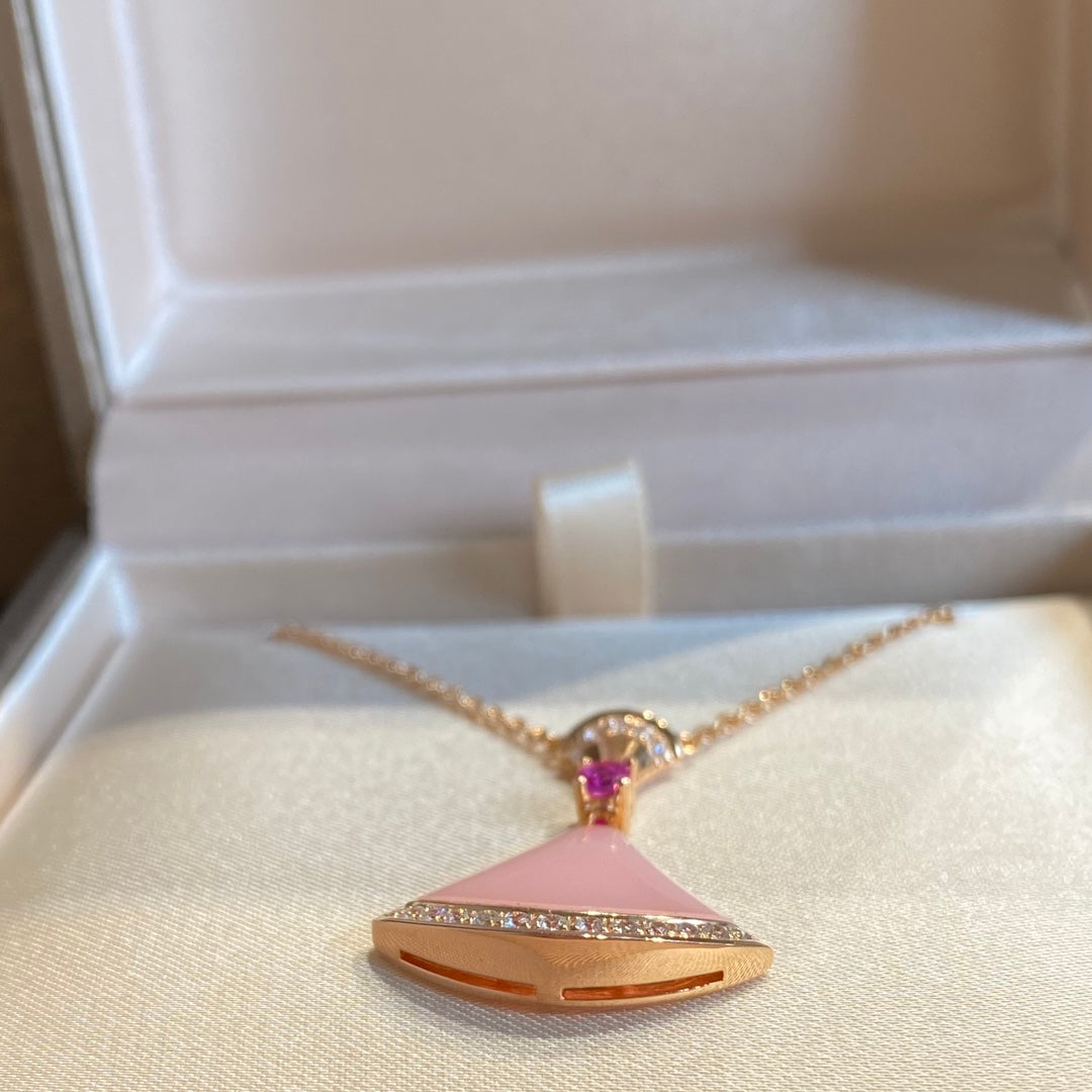 [⭐Haelin Jewelry]DREAM NECKLACE PINK OPAL