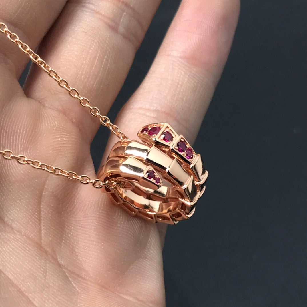 [⭐Haelin Jewelry]SERPENTI PEDANT NECKLACE