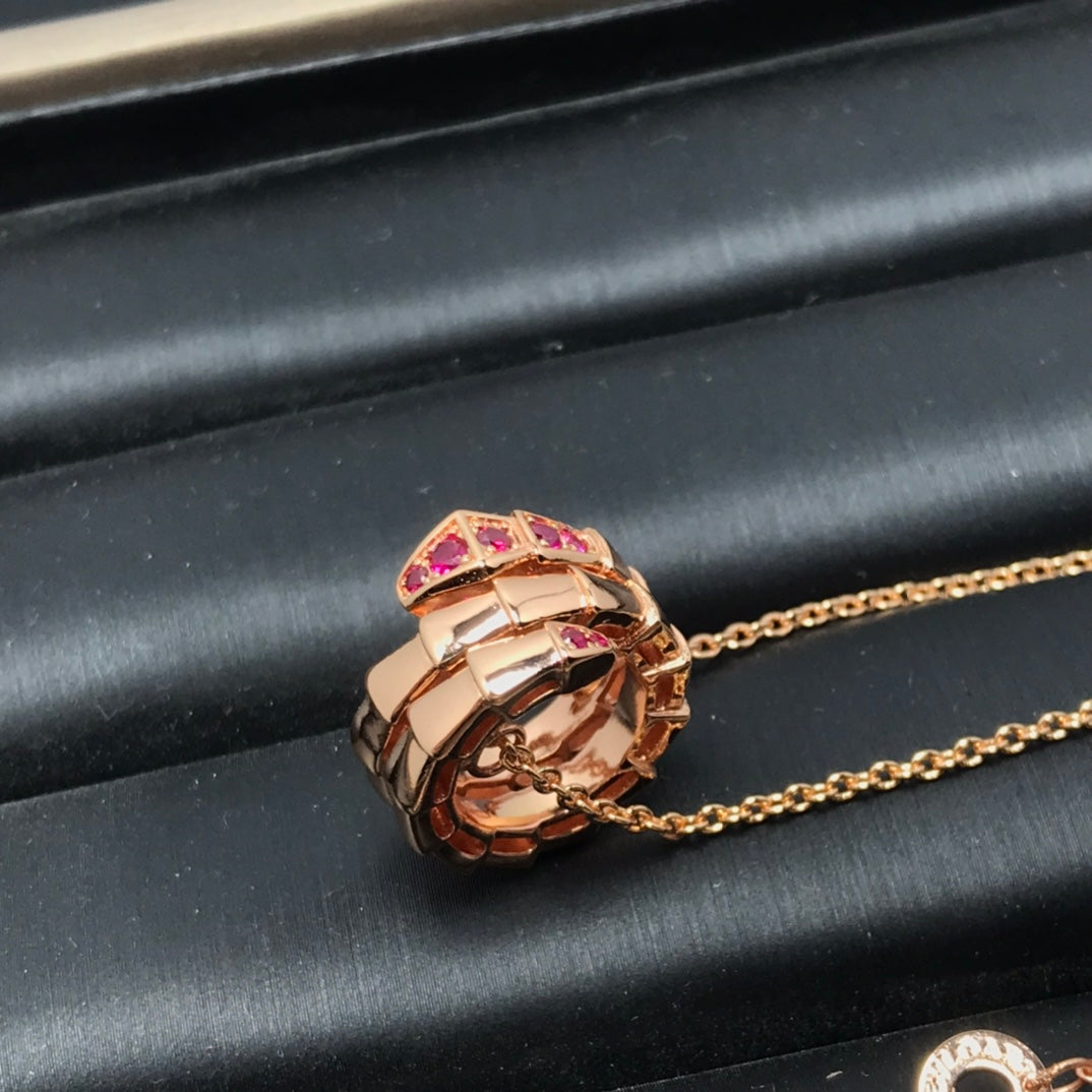 [⭐Haelin Jewelry]SERPENTI PEDANT NECKLACE