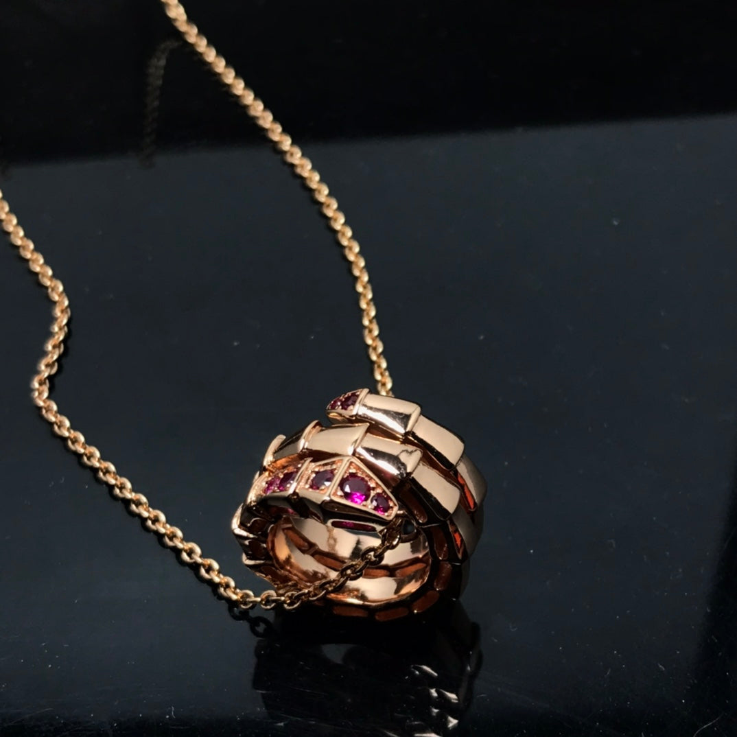 [⭐Haelin Jewelry]SERPENTI PEDANT NECKLACE
