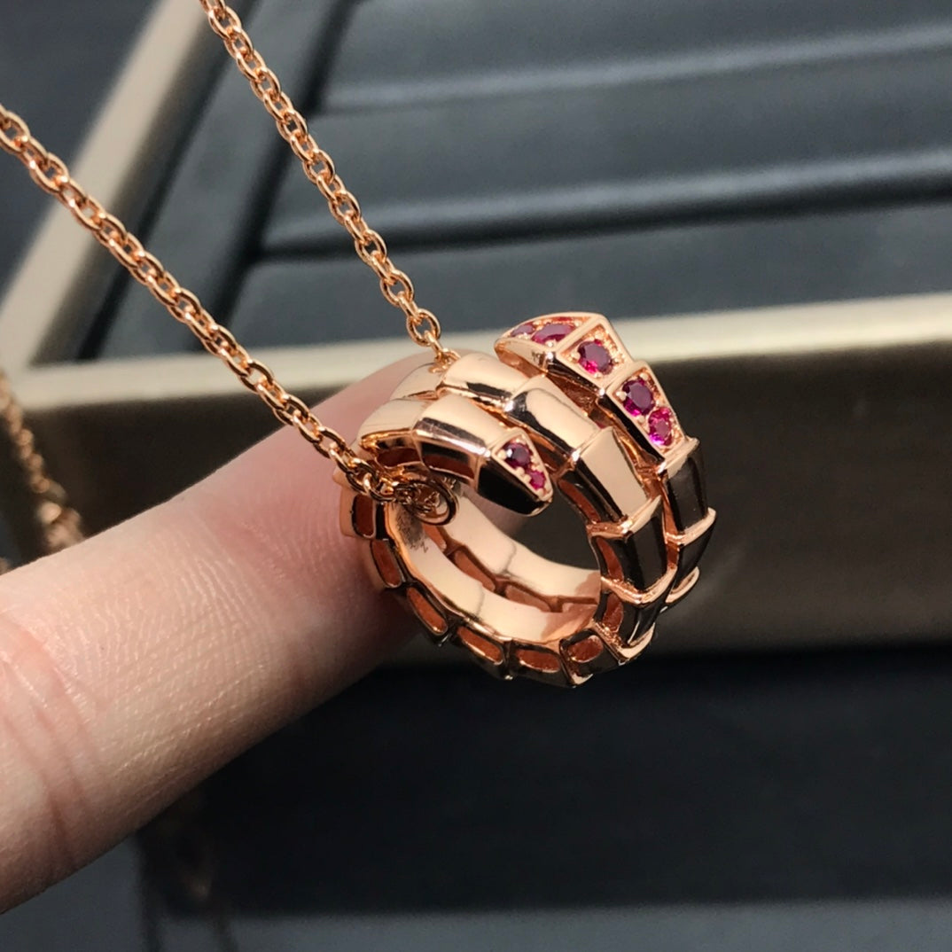 [⭐Haelin Jewelry]SERPENTI PEDANT NECKLACE