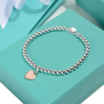 [Haelin Jewelry]MINI HEART BRACELET SILVER