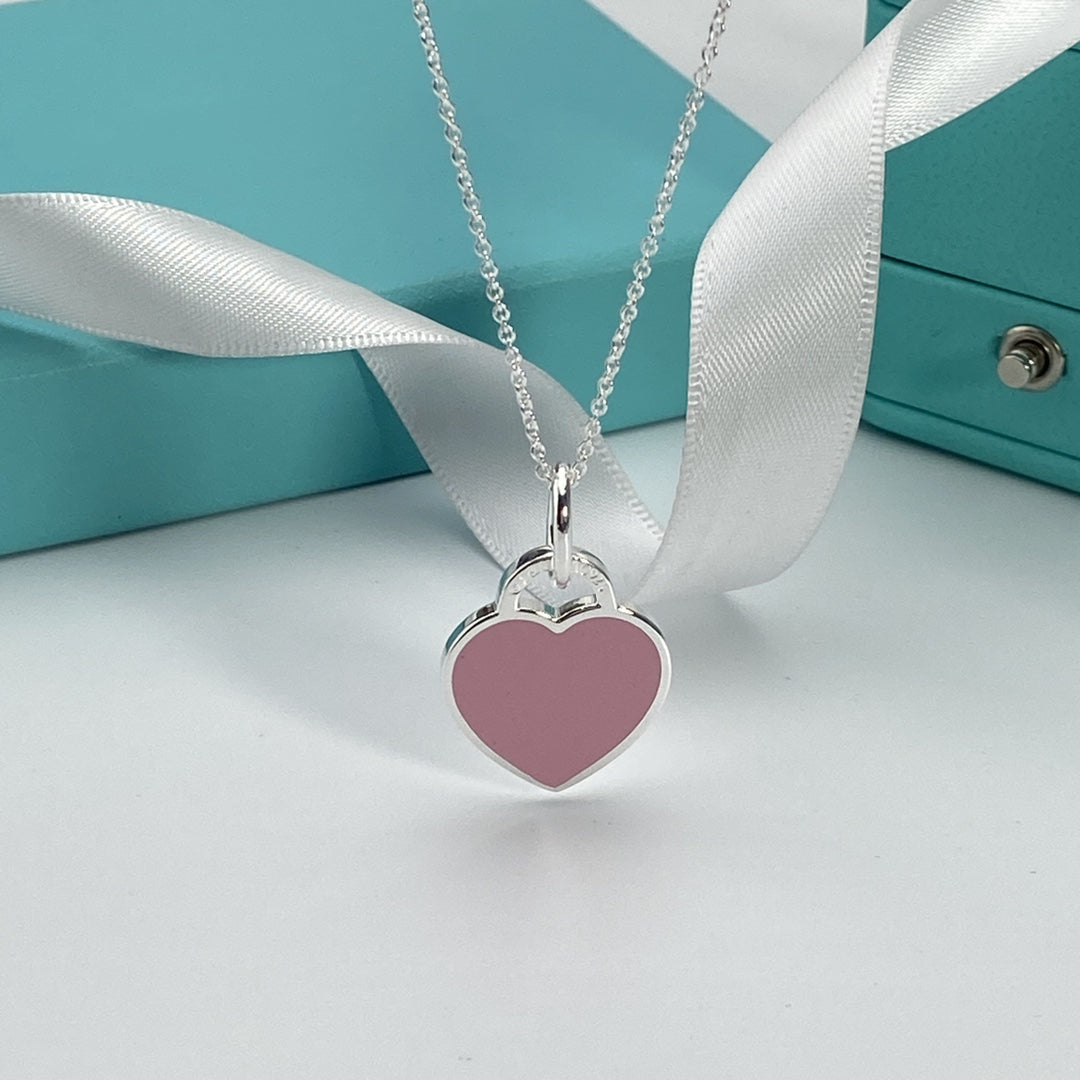 [Haelin Jewelry]HEART PEDANT SILVER NECKLACE