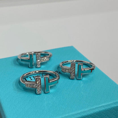 [Haelin Jewelry] WIRE TURQUOISE DIAMOND RING SILVER