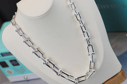 [Haelin Jewelry]HARDWEAR LINK SILVER NECKLACE