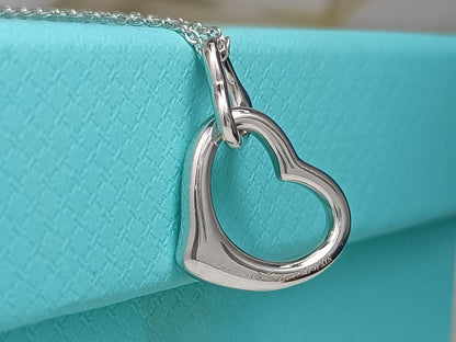 [Haelin Jewelry]DOUBLE HEART SILVER NECKLACE
