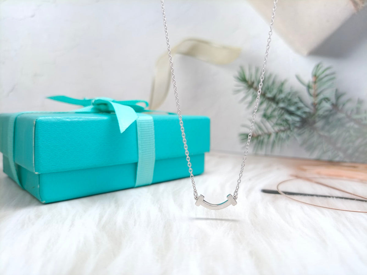 [Haelin Jewelry]MINI SMILE PEDANT NECKLACE