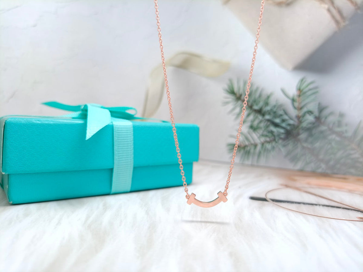 [Haelin Jewelry]MINI SMILE PEDANT NECKLACE
