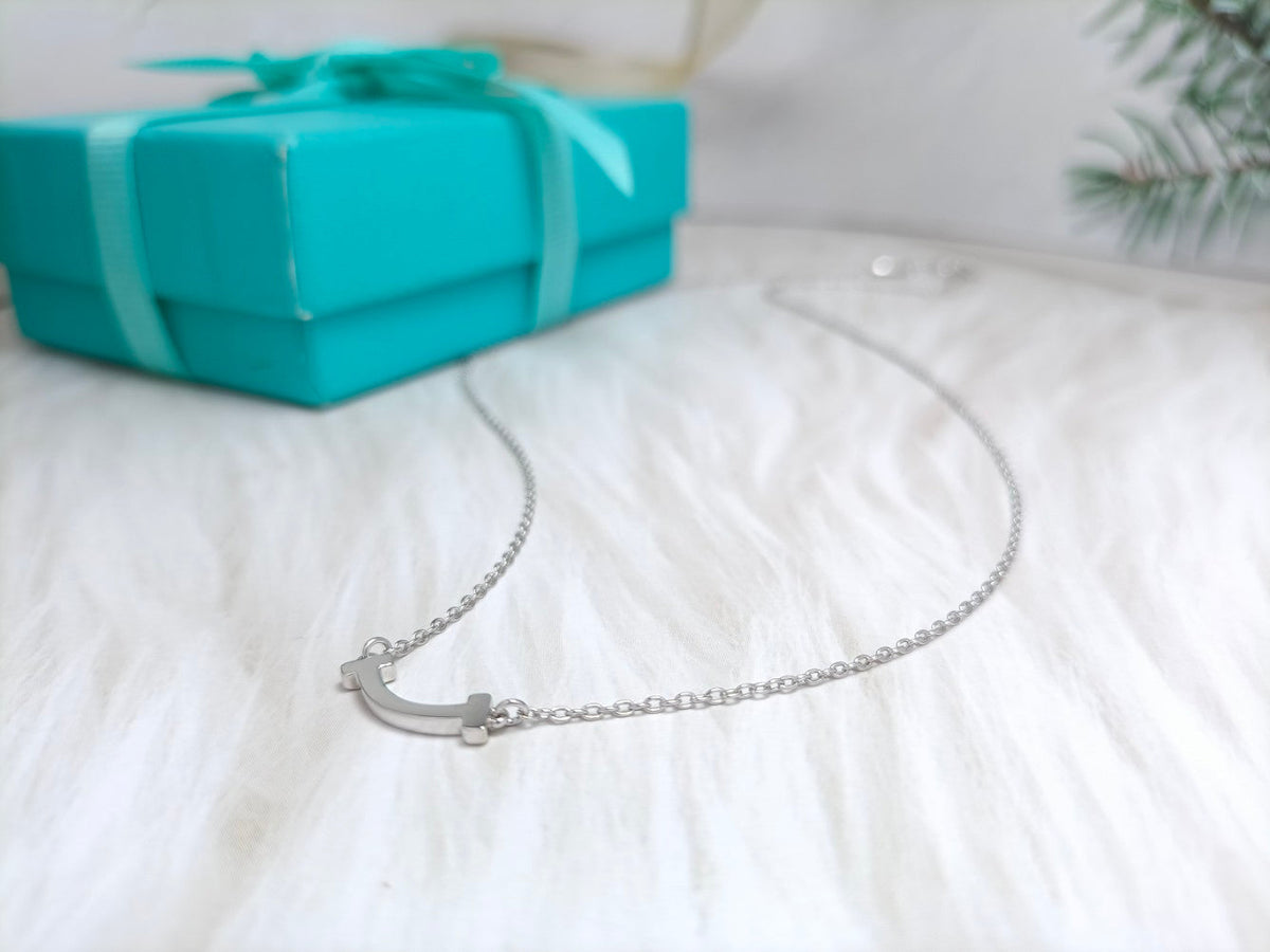 [Haelin Jewelry]MINI SMILE PEDANT NECKLACE