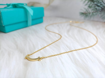 [Haelin Jewelry]MINI SMILE PEDANT NECKLACE