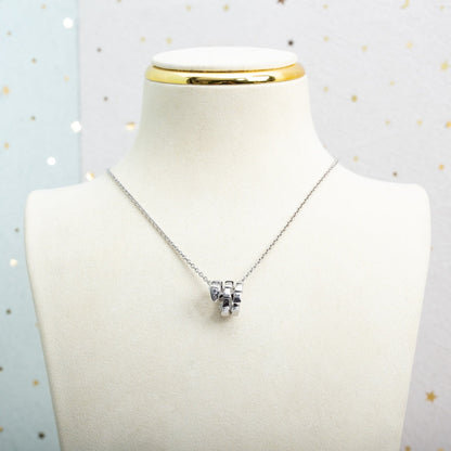 [⭐Haelin Jewelry]SERPENTI SILVER NECKLACE DIAMOND