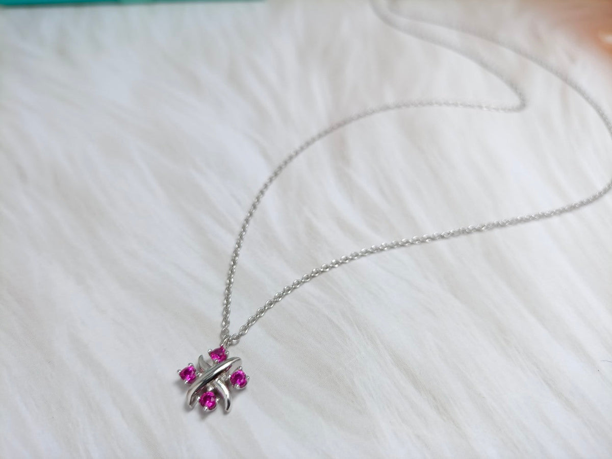 [Haelin Jewelry]PINWHEEL NECKLACE DIAMOND